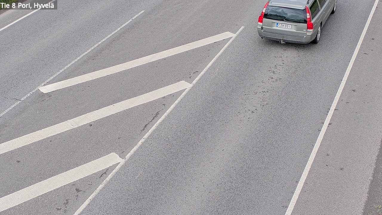 Kelikamerat Kuva Tie 8 Pori, Hyvelä, Pori, Satakunta
