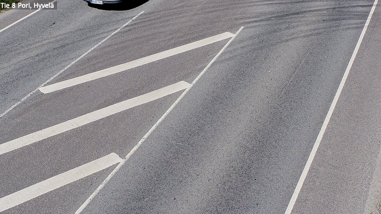 Kelikamerat Kuva Tie 8 Pori, Hyvelä, Pori, Satakunta