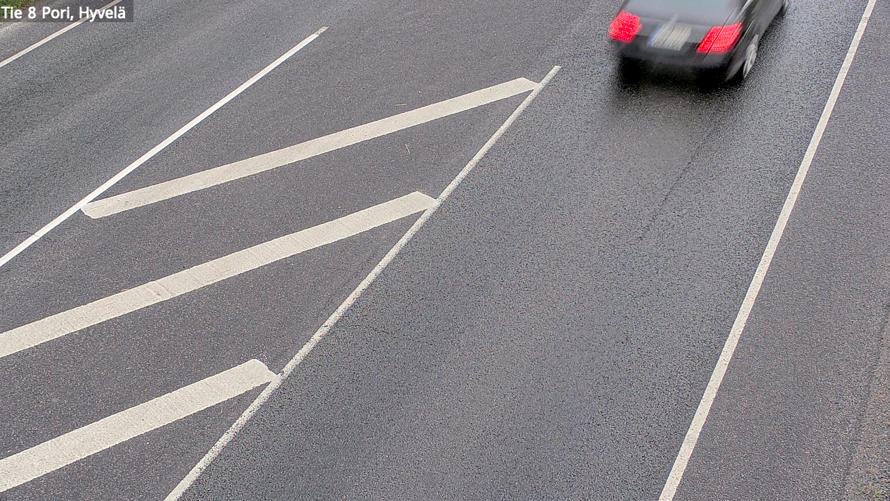 Kelikamerat Kuva Tie 8 Pori, Hyvelä, Pori, Satakunta