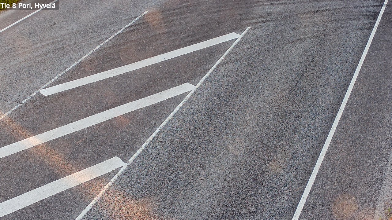 Kelikamerat Kuva Tie 8 Pori, Hyvelä, Pori, Satakunta