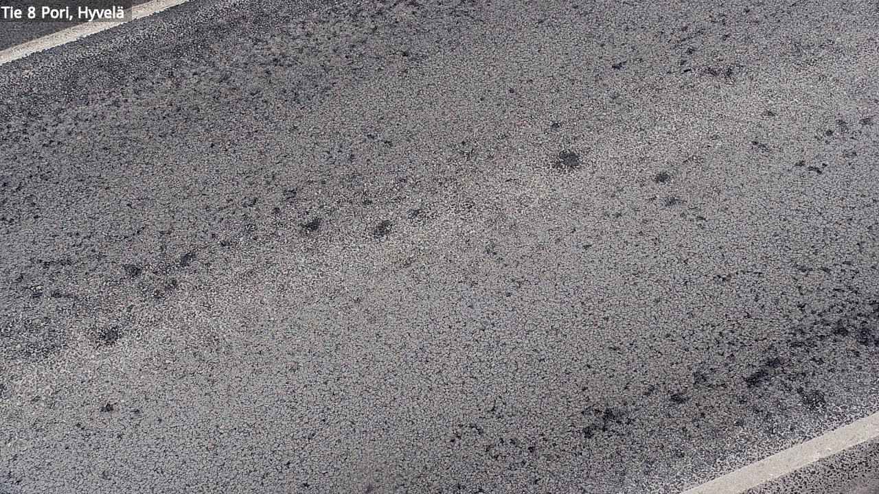 Weather Camera Image Road 8 Pori, Hyvelä, Pori, Satakunta