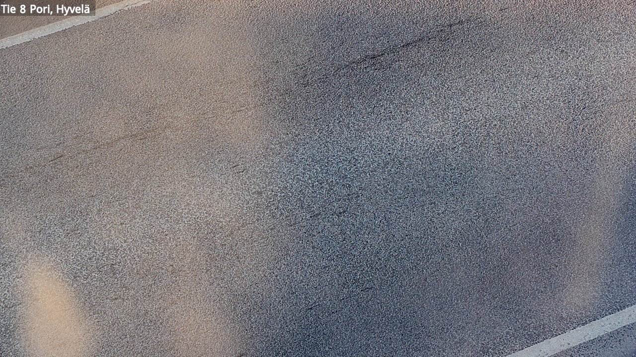 Weather Camera Image Road 8 Pori, Hyvelä, Pori, Satakunta