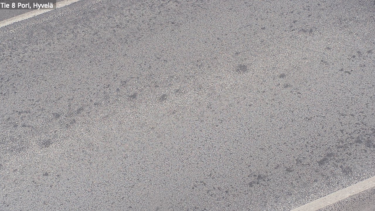 Weather Camera Image Road 8 Pori, Hyvelä, Pori, Satakunta