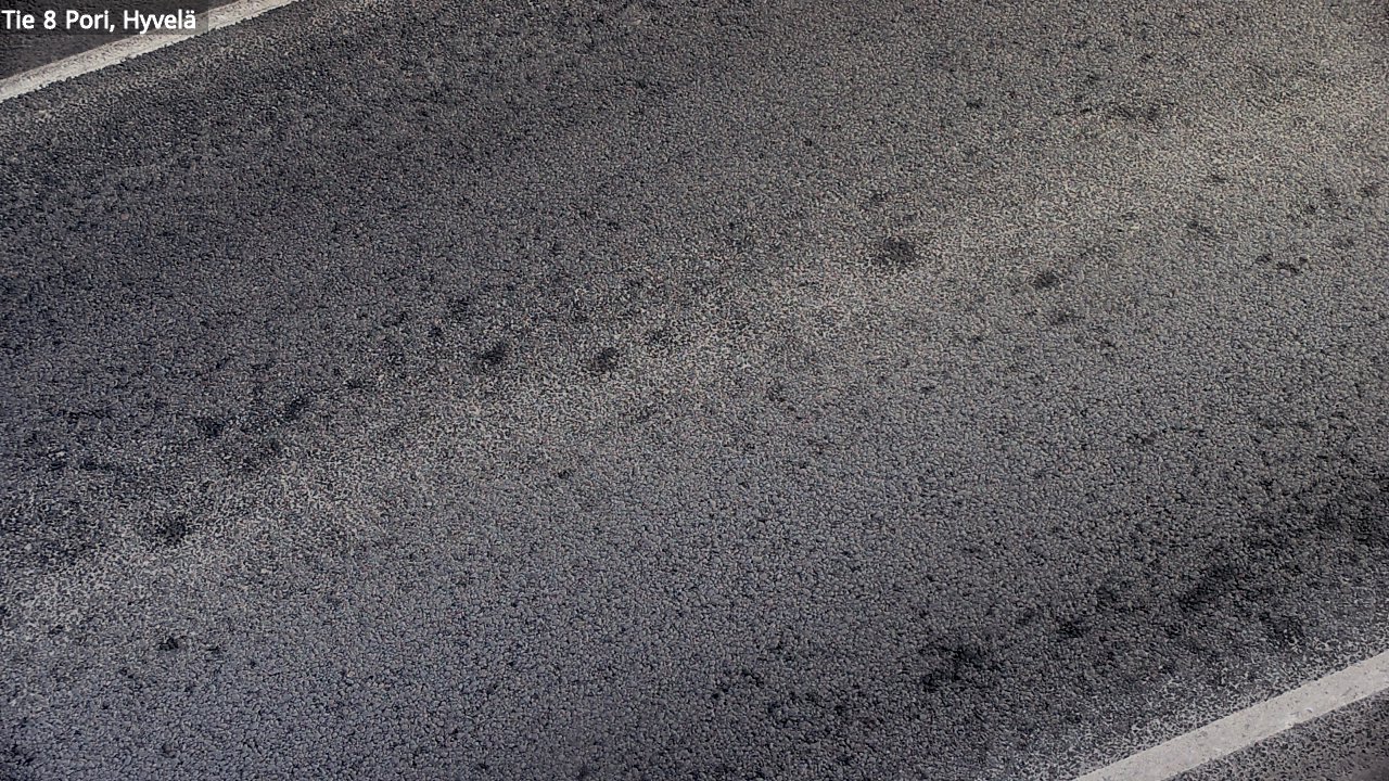 Weather Camera Image Road 8 Pori, Hyvelä, Pori, Satakunta