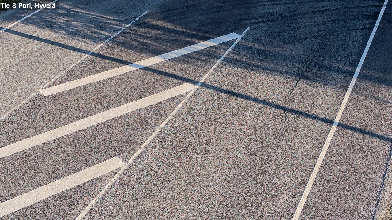 Kelikamerat Kuva Tie 8 Pori, Hyvelä, Pori, Satakunta
