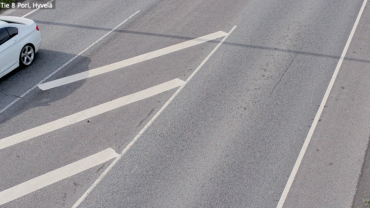 Kelikamerat Kuva Tie 8 Pori, Hyvelä, Pori, Satakunta