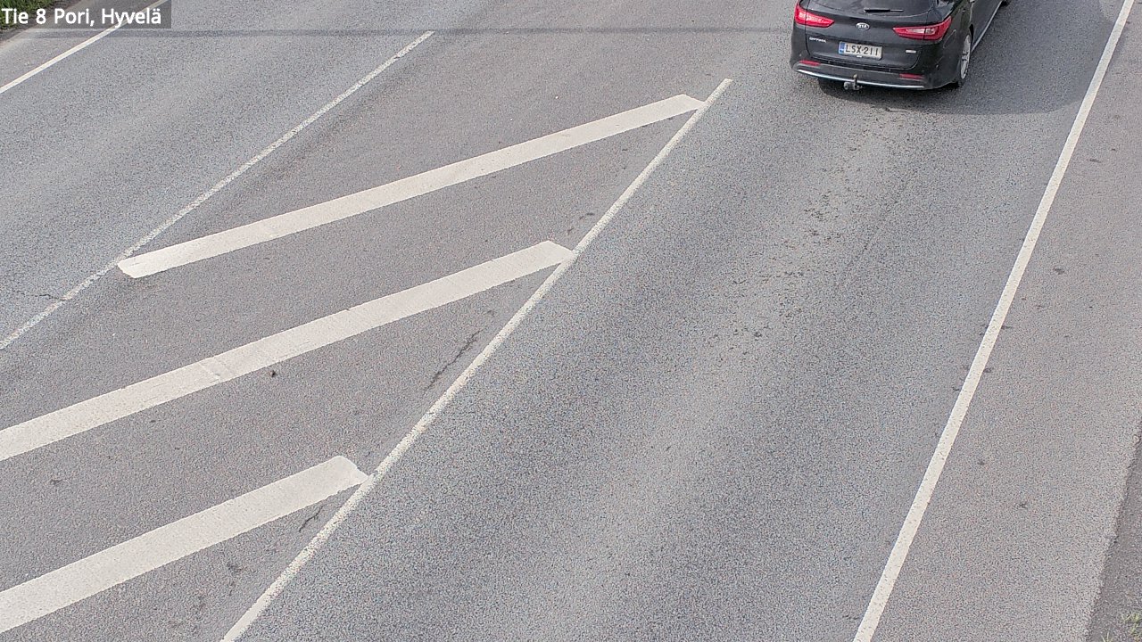 Kelikamerat Kuva Tie 8 Pori, Hyvelä, Pori, Satakunta