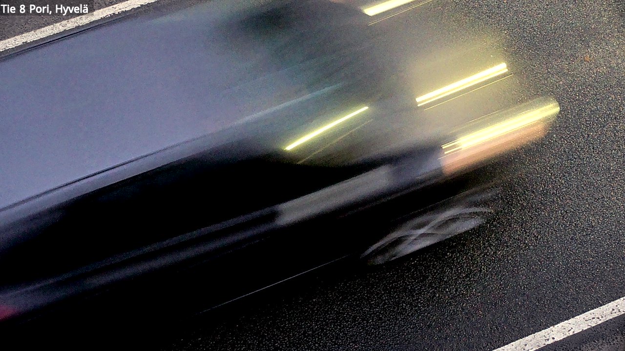 Weather Camera Image Väg 8 Björneborg, Hjulböle, Pori, Satakunta