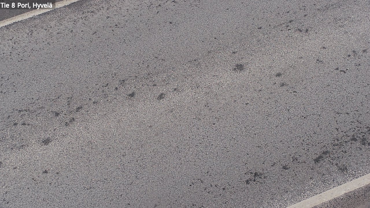 Weather Camera Image Väg 8 Björneborg, Hjulböle, Pori, Satakunta