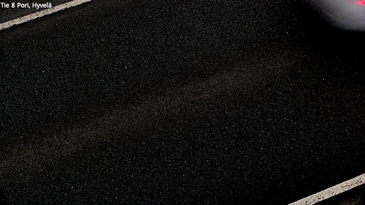 Weather Camera Image Väg 8 Björneborg, Hjulböle, Pori, Satakunta