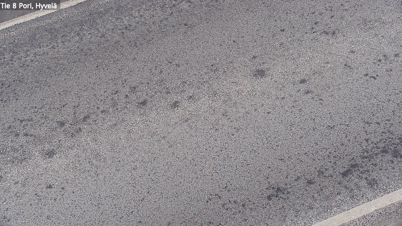 Weather Camera Image Road 8 Pori, Hyvelä, Pori, Satakunta