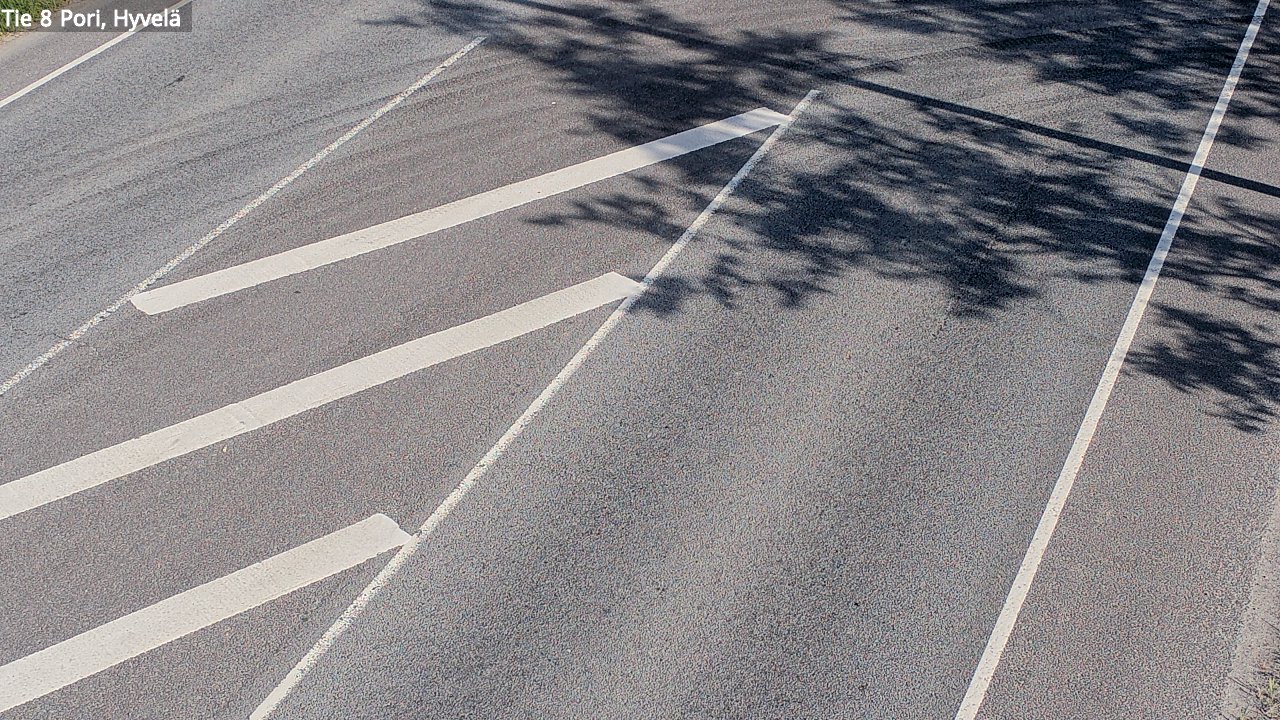 Kelikamerat Kuva Tie 8 Pori, Hyvelä, Pori, Satakunta