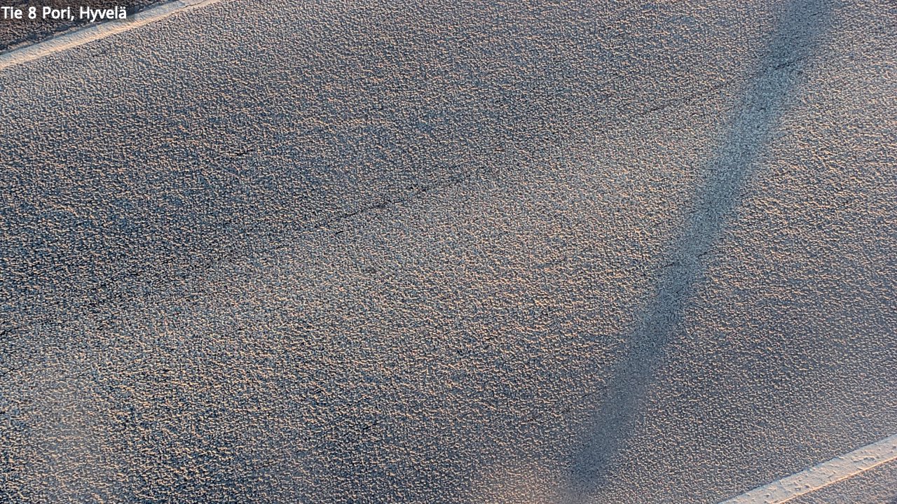 Weather Camera Image Road 8 Pori, Hyvelä, Pori, Satakunta