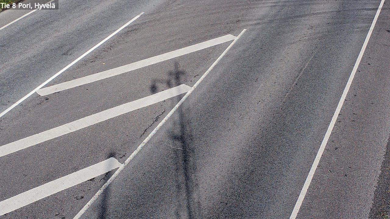 Weather Camera Image Road 8 Pori, Hyvelä, Pori, Satakunta