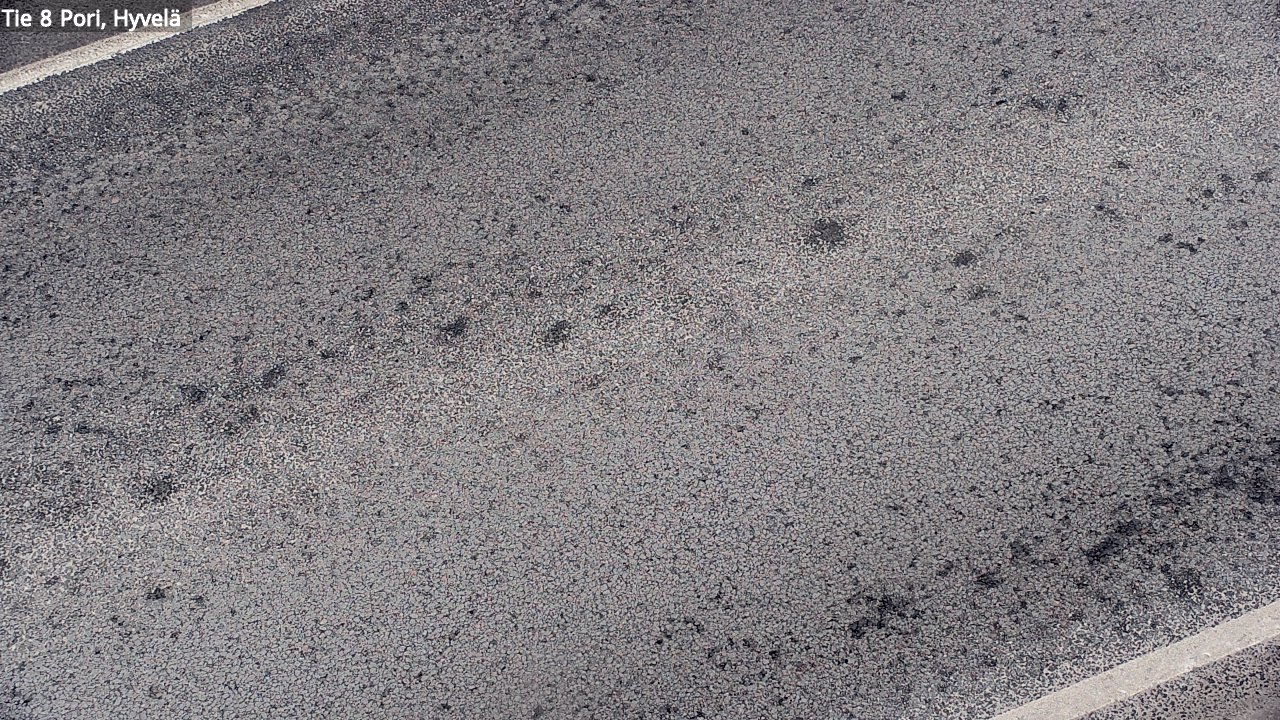 Weather Camera Image Road 8 Pori, Hyvelä, Pori, Satakunta