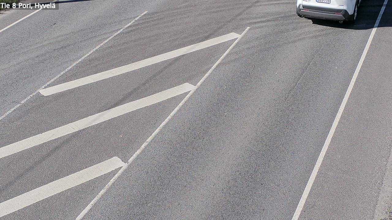 Kelikamerat Kuva Tie 8 Pori, Hyvelä, Pori, Satakunta