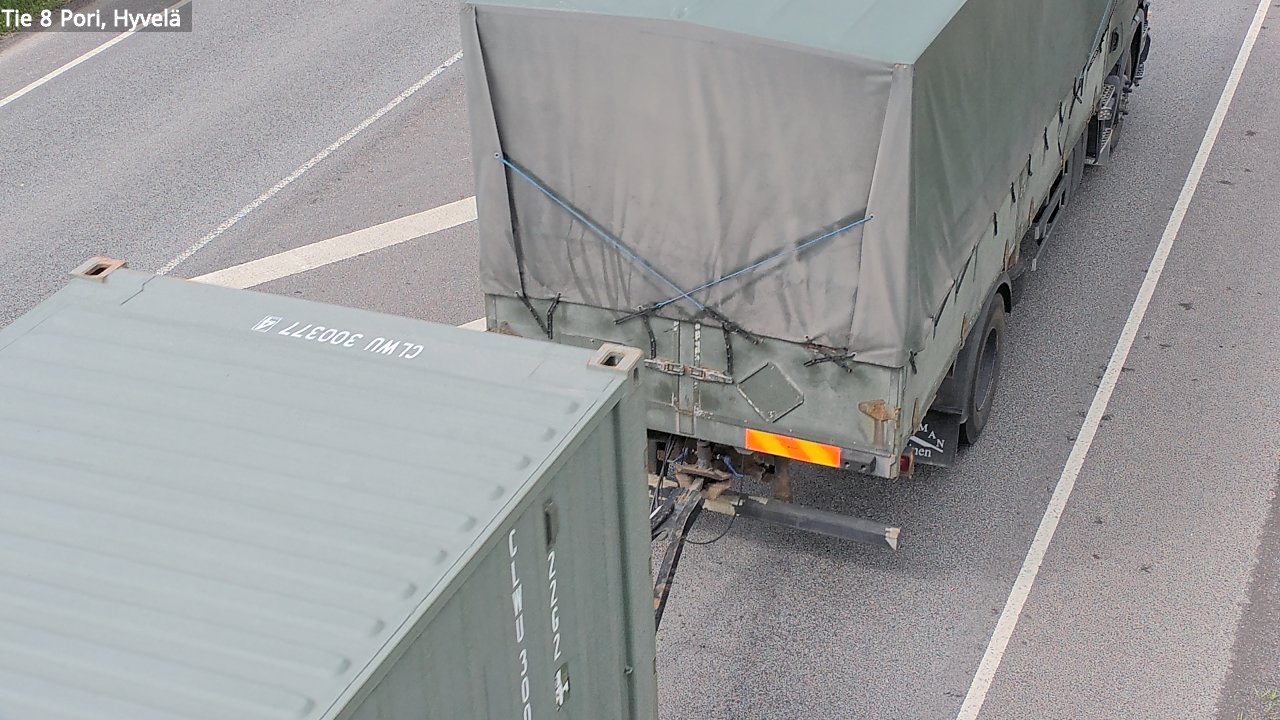 Kelikamerat Kuva Tie 8 Pori, Hyvelä, Pori, Satakunta