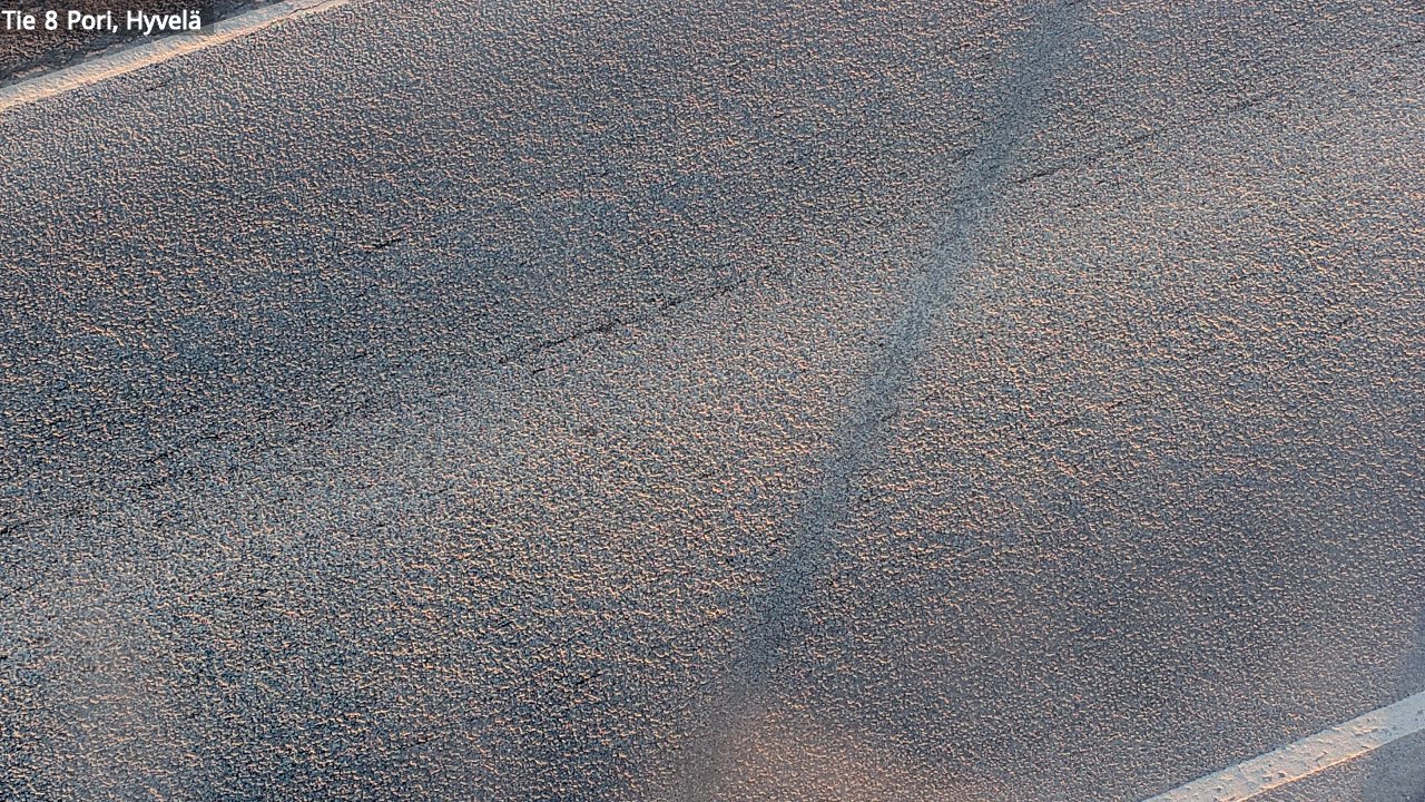 Weather Camera Image Road 8 Pori, Hyvelä, Pori, Satakunta