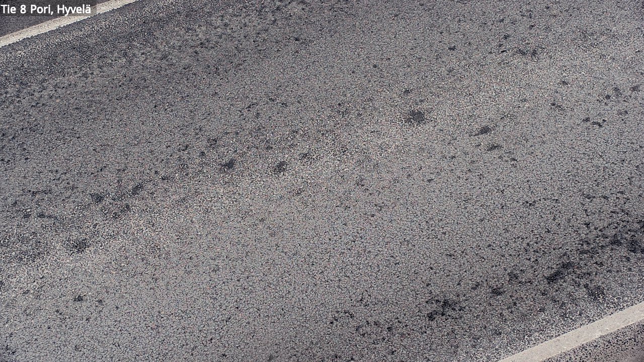 Weather Camera Image Road 8 Pori, Hyvelä, Pori, Satakunta