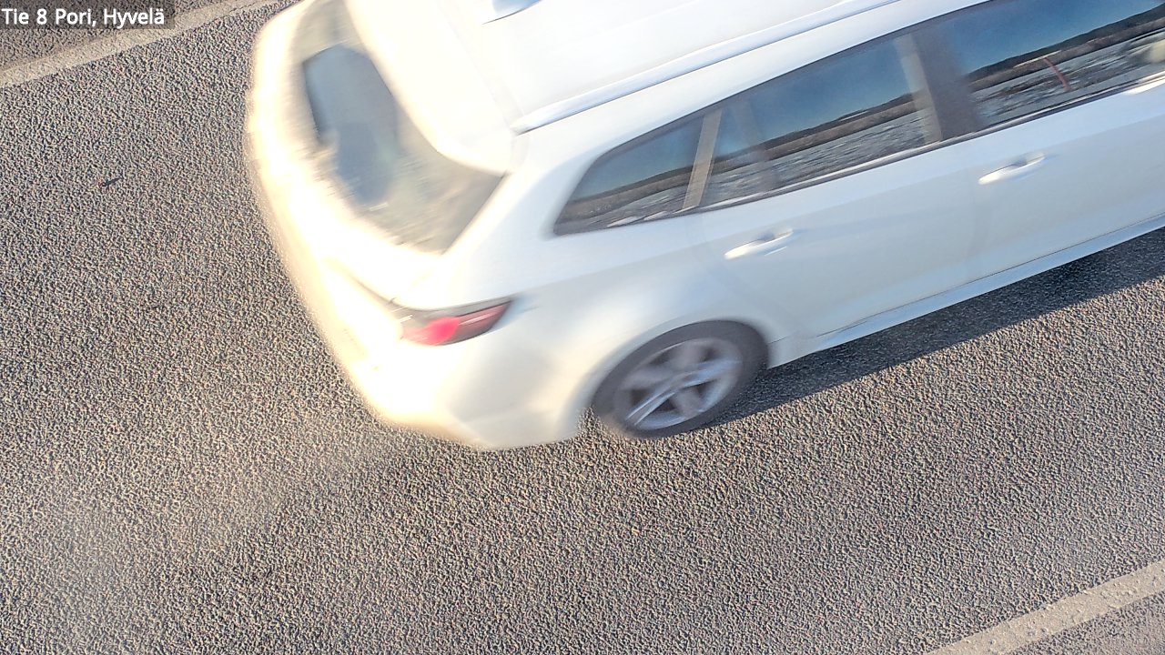 Weather Camera Image Road 8 Pori, Hyvelä, Pori, Satakunta