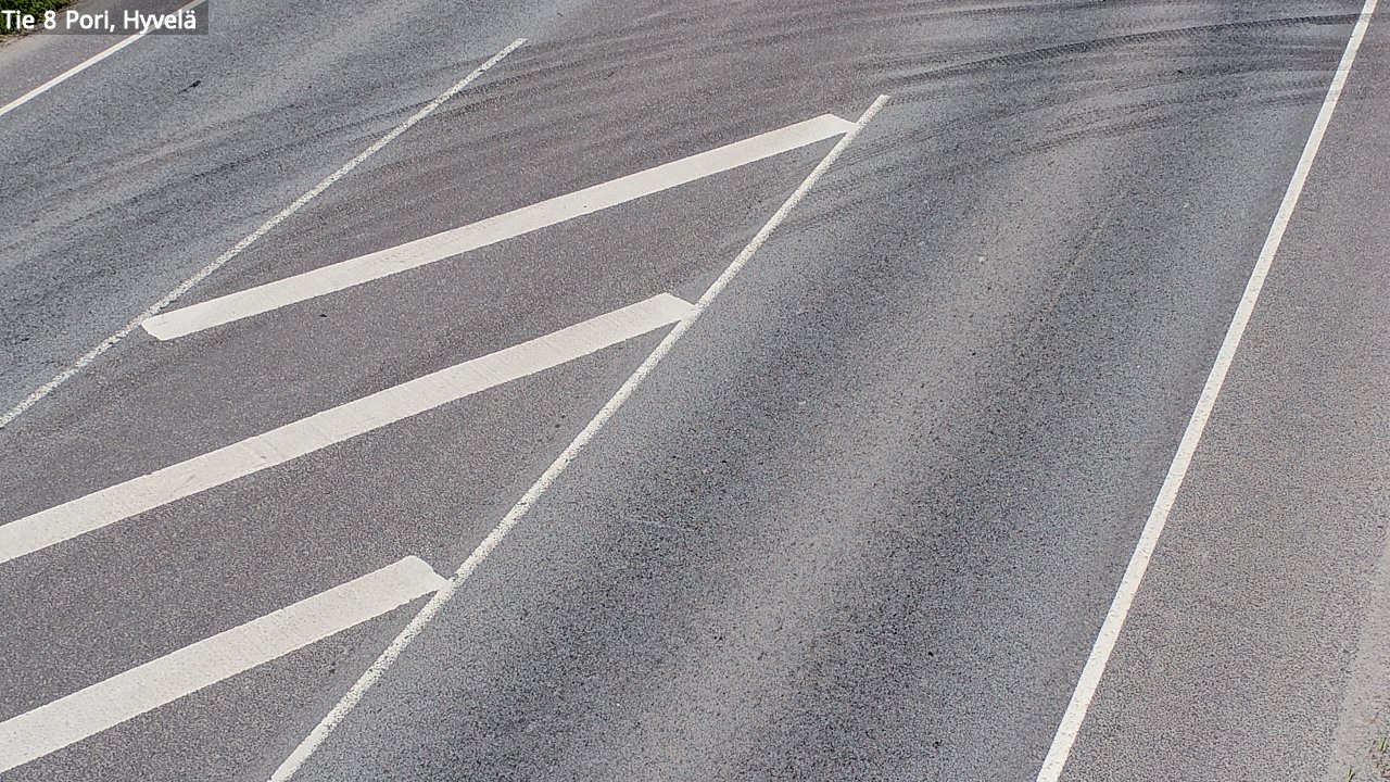 Kelikamerat Kuva Tie 8 Pori, Hyvelä, Pori, Satakunta