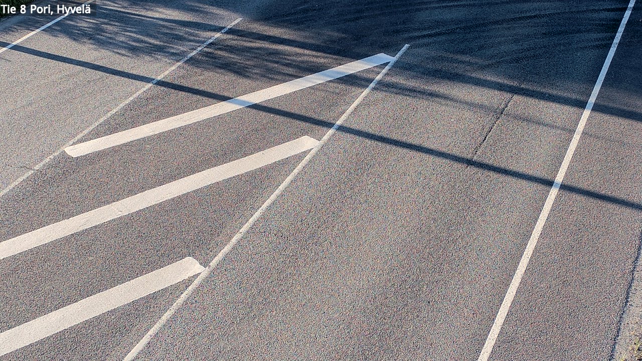 Kelikamerat Kuva Tie 8 Pori, Hyvelä, Pori, Satakunta
