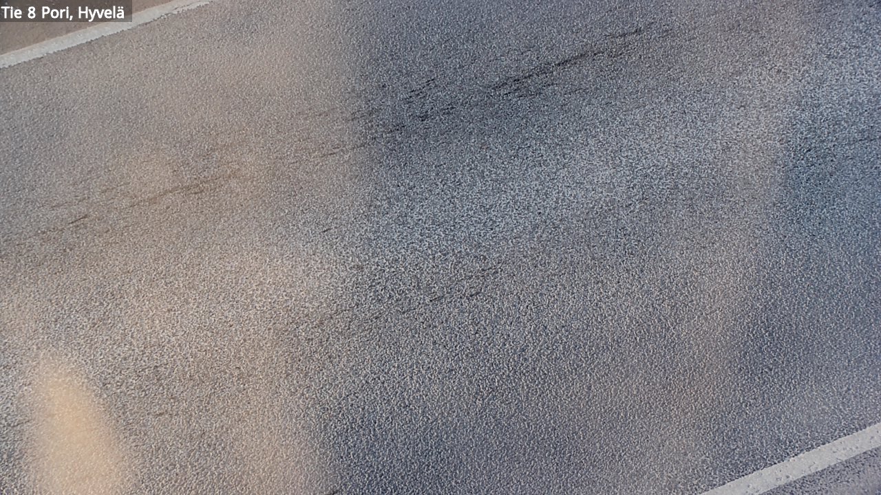 Weather Camera Image Road 8 Pori, Hyvelä, Pori, Satakunta