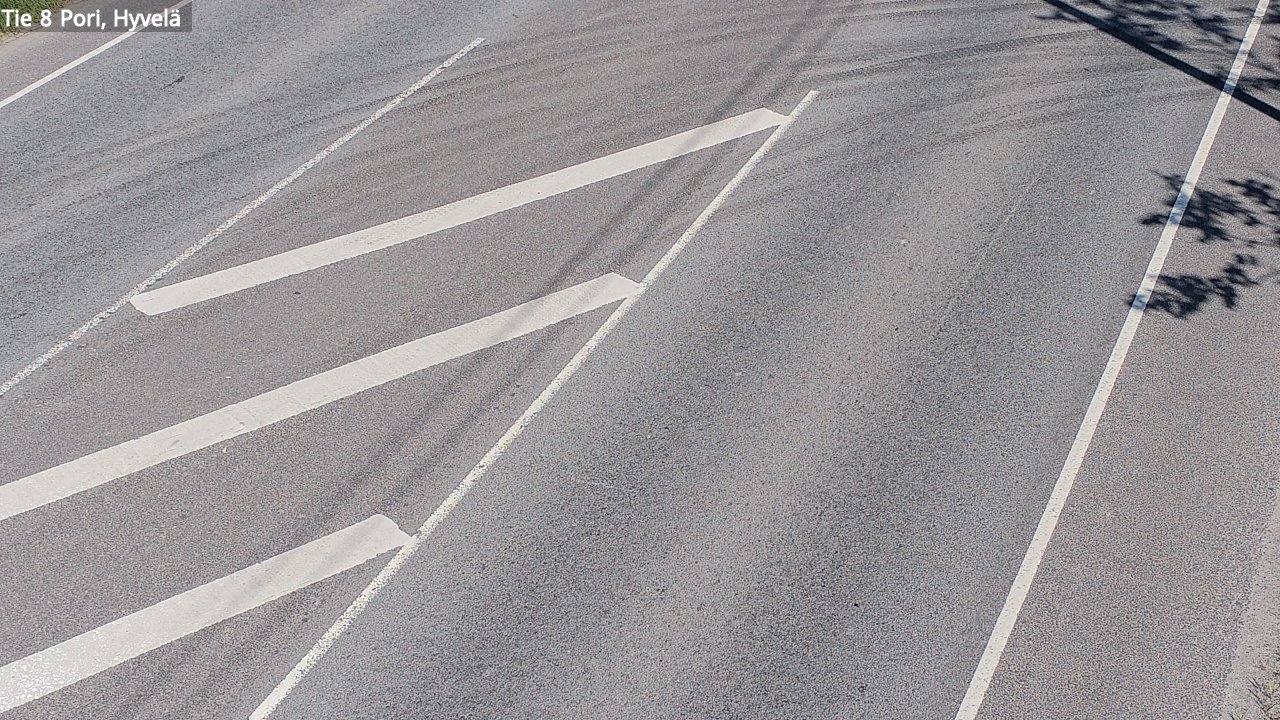 Kelikamerat Kuva Tie 8 Pori, Hyvelä, Pori, Satakunta