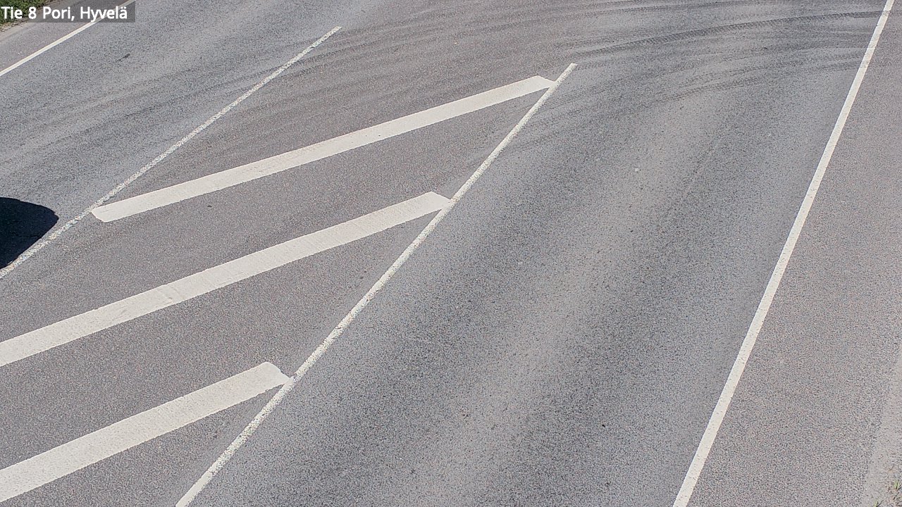 Kelikamerat Kuva Tie 8 Pori, Hyvelä, Pori, Satakunta