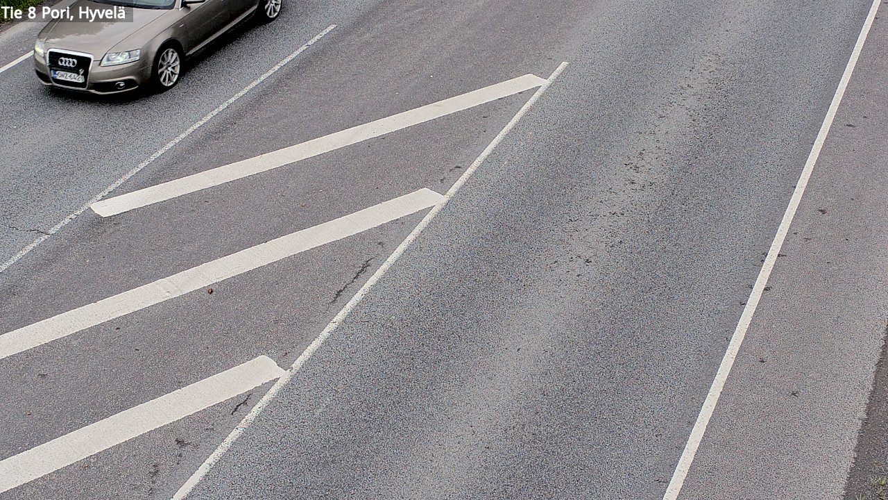Kelikamerat Kuva Tie 8 Pori, Hyvelä, Pori, Satakunta