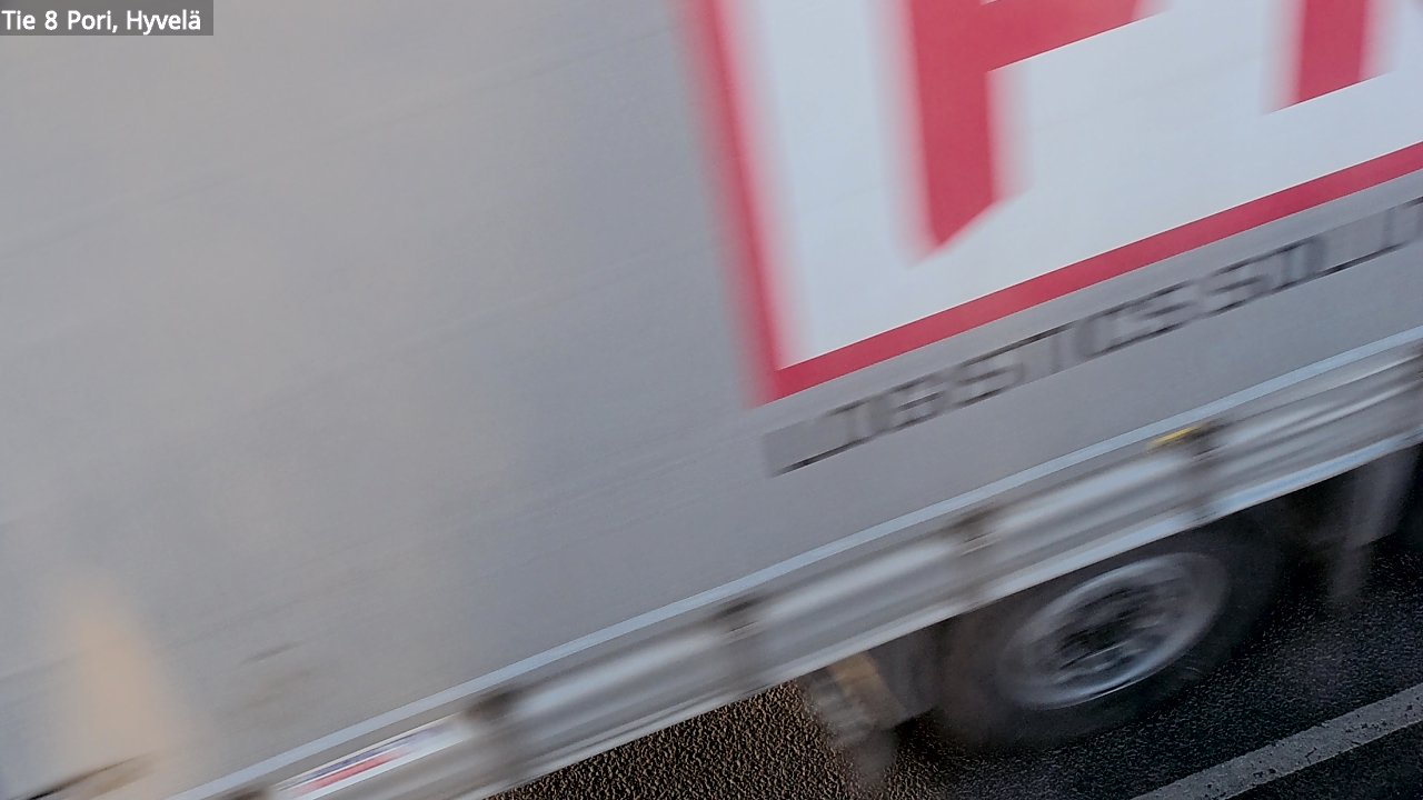 Kelikamerat Kuva Tie 8 Pori, Hyvelä, Pori, Satakunta