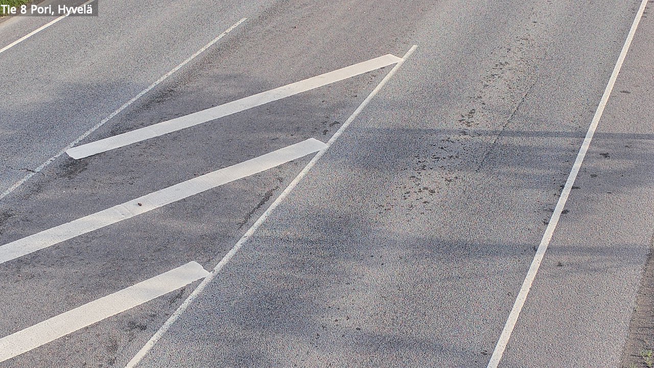 Kelikamerat Kuva Tie 8 Pori, Hyvelä, Pori, Satakunta