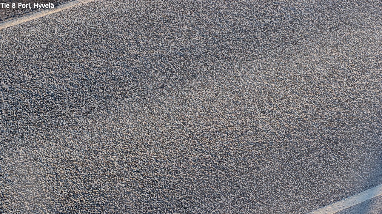 Weather Camera Image Road 8 Pori, Hyvelä, Pori, Satakunta