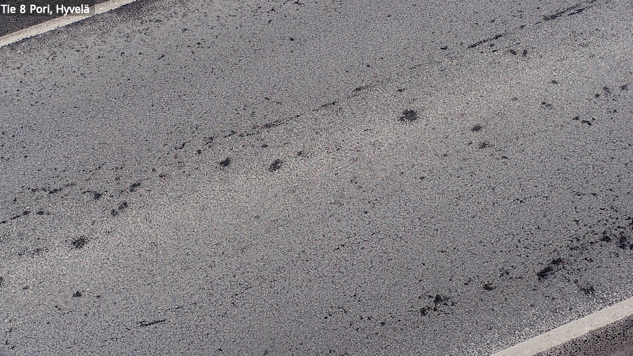 Weather Camera Image Väg 8 Björneborg, Hjulböle, Pori, Satakunta