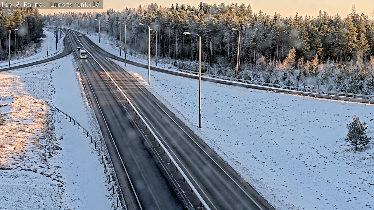 Kelikamerat Kuva Tie 8 Rauma, Luostarinkylä, Rauma, Satakunta