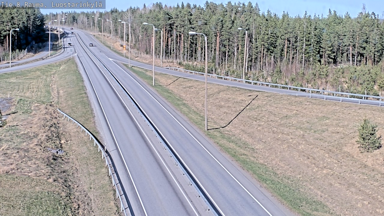 Kelikamerat Kuva Tie 8 Rauma, Luostarinkylä, Rauma, Satakunta
