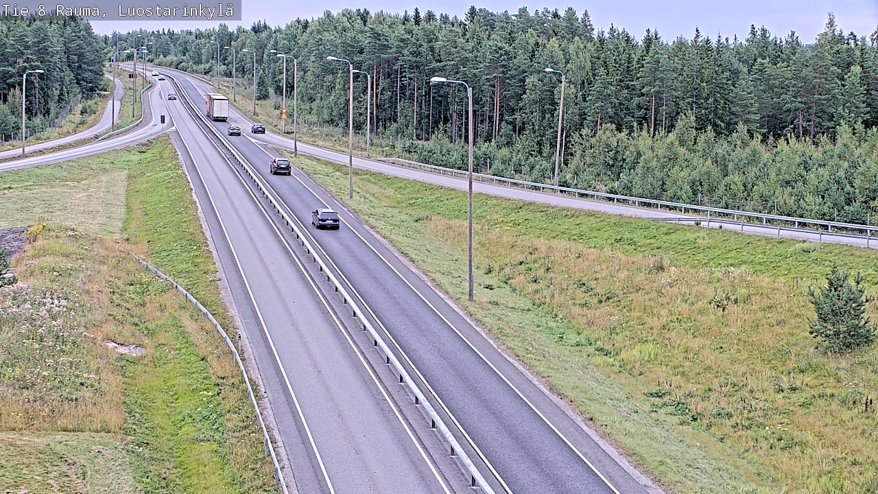 Weather Camera Image Road 8 Rauma, Luostarinkylä, Rauma, Satakunta