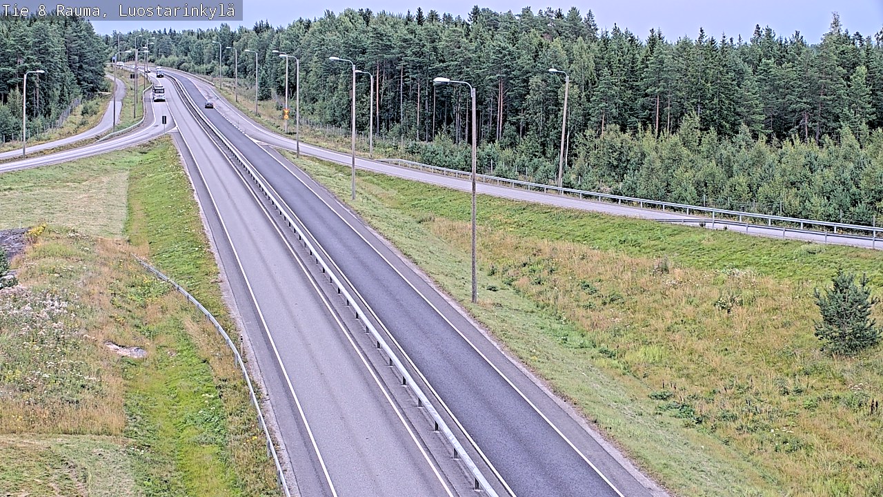 Weather Camera Image Road 8 Rauma, Luostarinkylä, Rauma, Satakunta