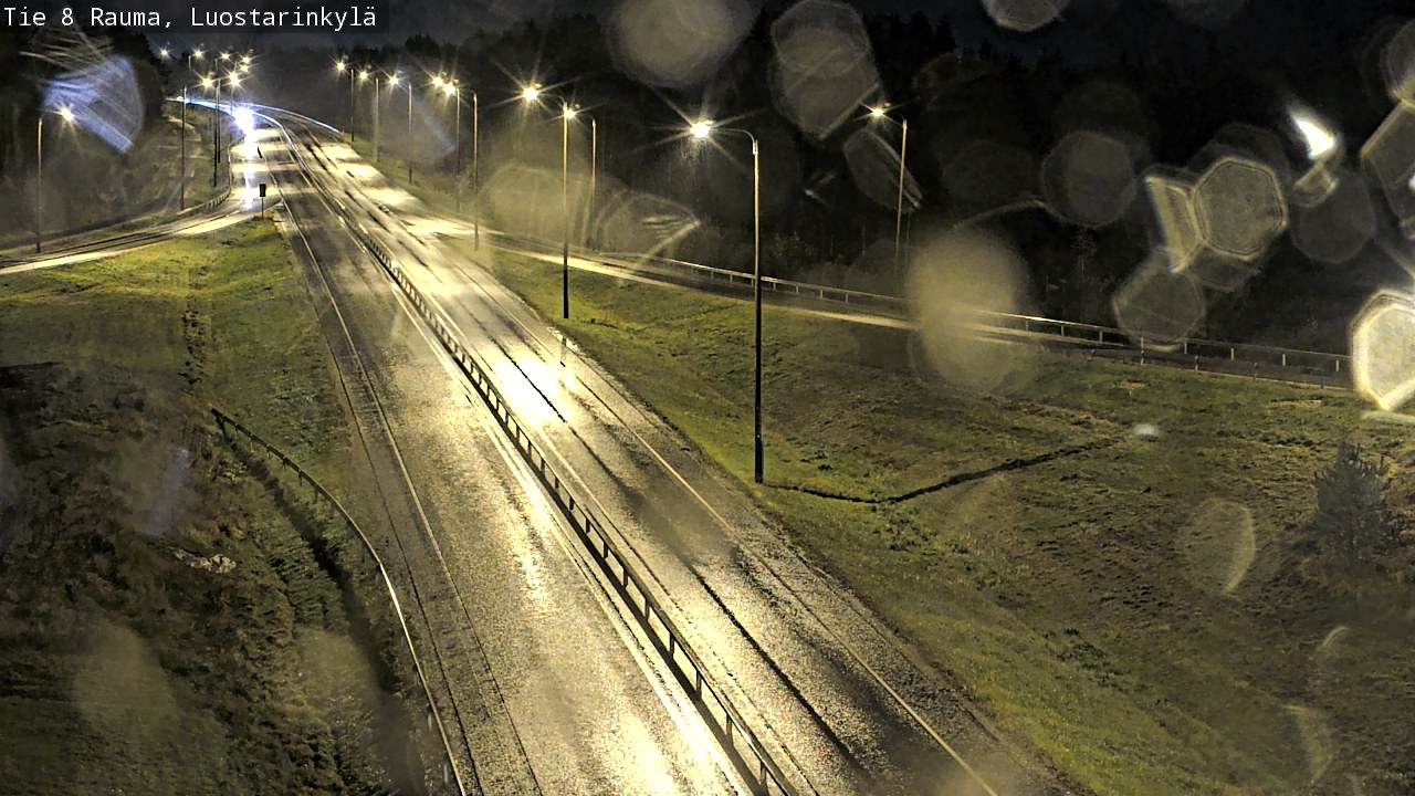 Weather Camera Image Road 8 Rauma, Luostarinkylä, Rauma, Satakunta