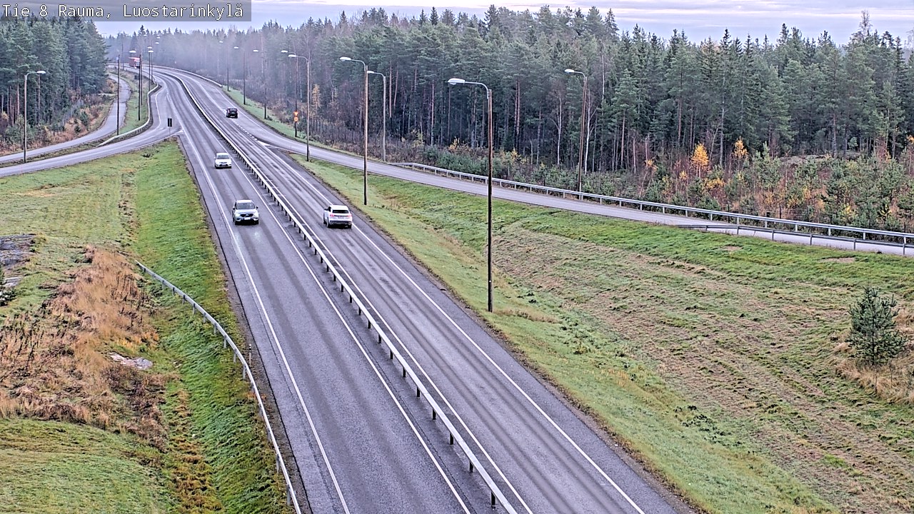 Kelikamerat Kuva Tie 8 Rauma, Luostarinkylä, Rauma, Satakunta