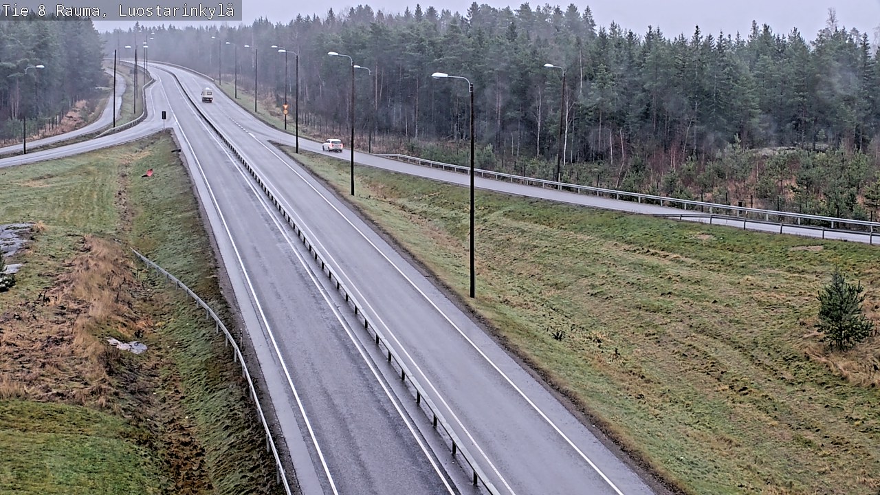 Kelikamerat Kuva Tie 8 Rauma, Luostarinkylä, Rauma, Satakunta