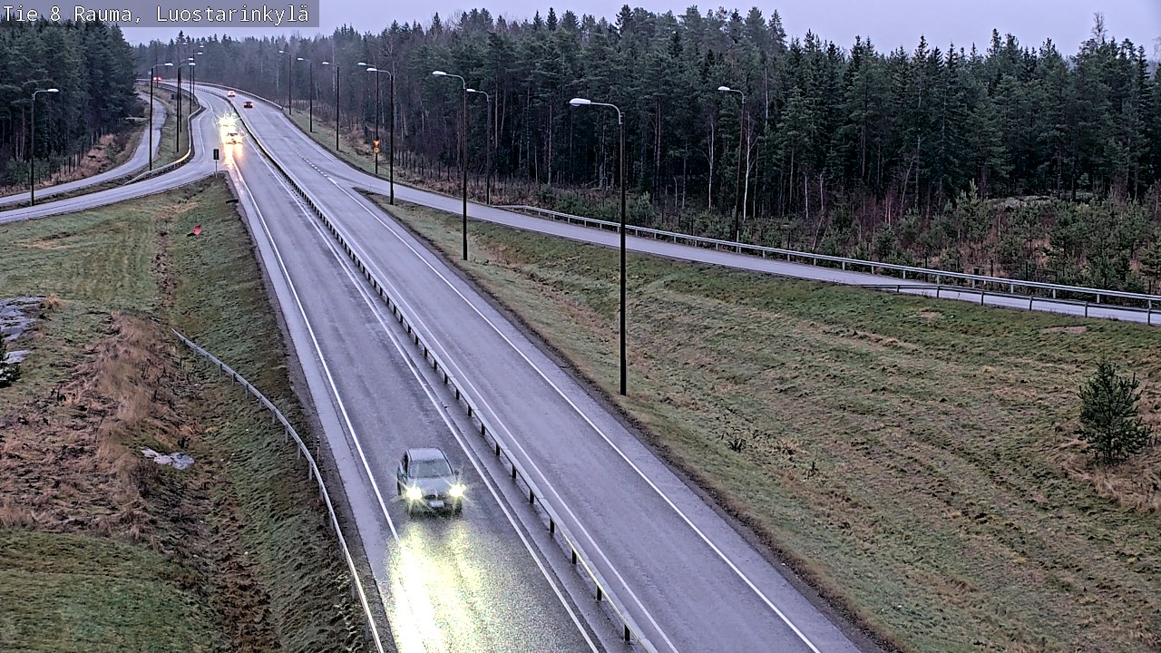 Kelikamerat Kuva Tie 8 Rauma, Luostarinkylä, Rauma, Satakunta