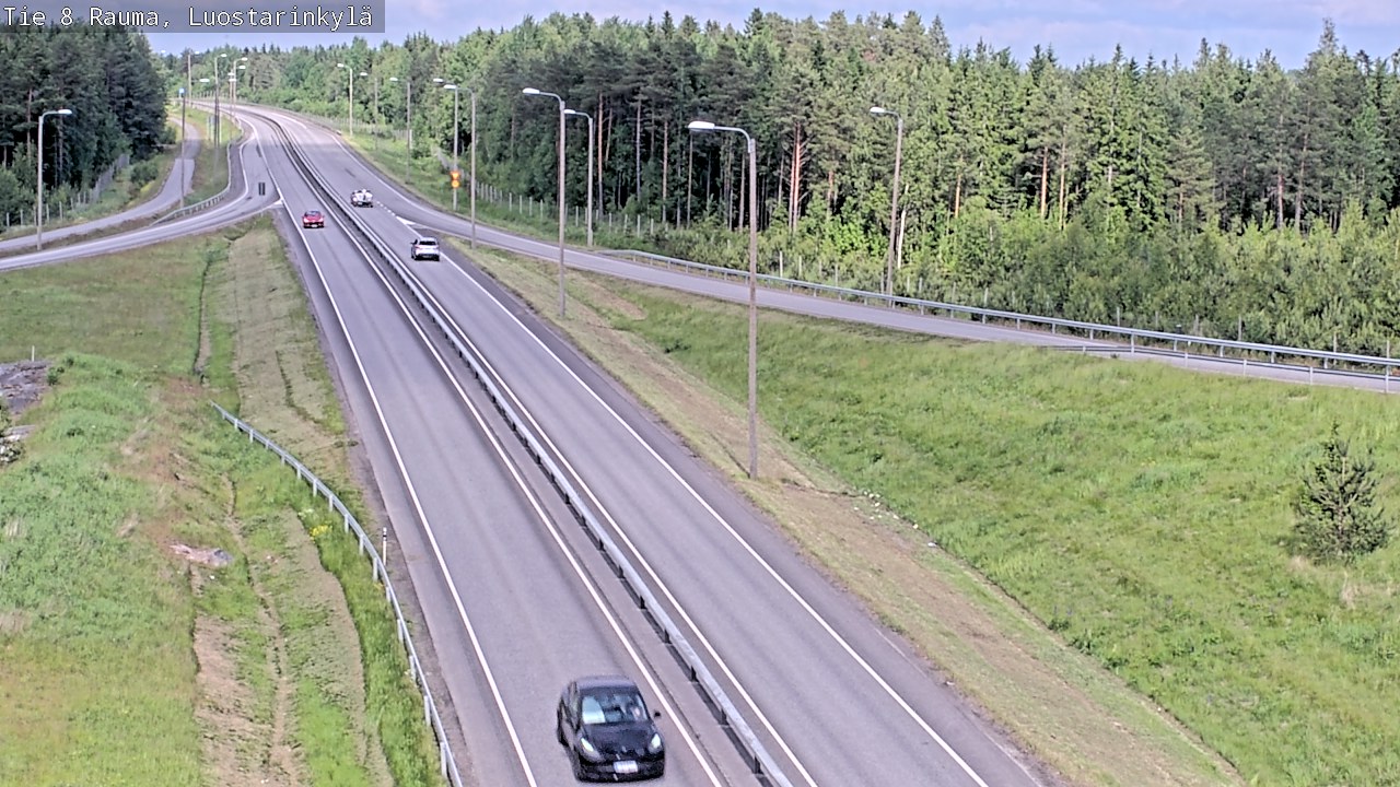 Kelikamerat Kuva Tie 8 Rauma, Luostarinkylä, Rauma, Satakunta