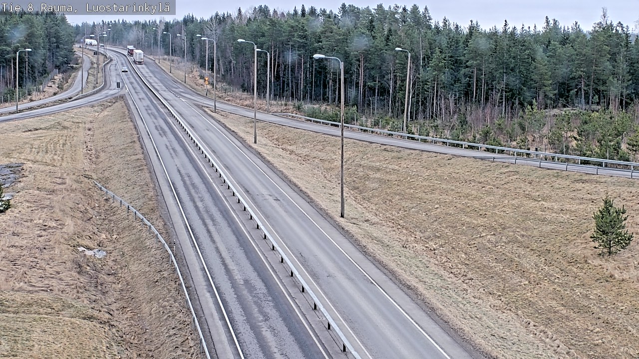 Weather Camera Image Road 8 Rauma, Luostarinkylä, Rauma, Satakunta