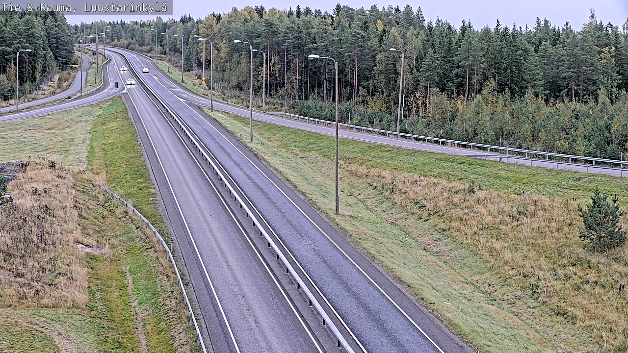 Kelikamerat Kuva Tie 8 Rauma, Luostarinkylä, Rauma, Satakunta
