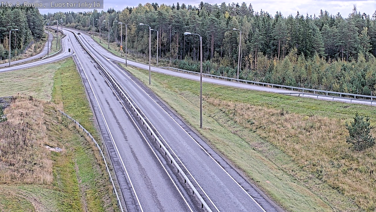 Kelikamerat Kuva Tie 8 Rauma, Luostarinkylä, Rauma, Satakunta