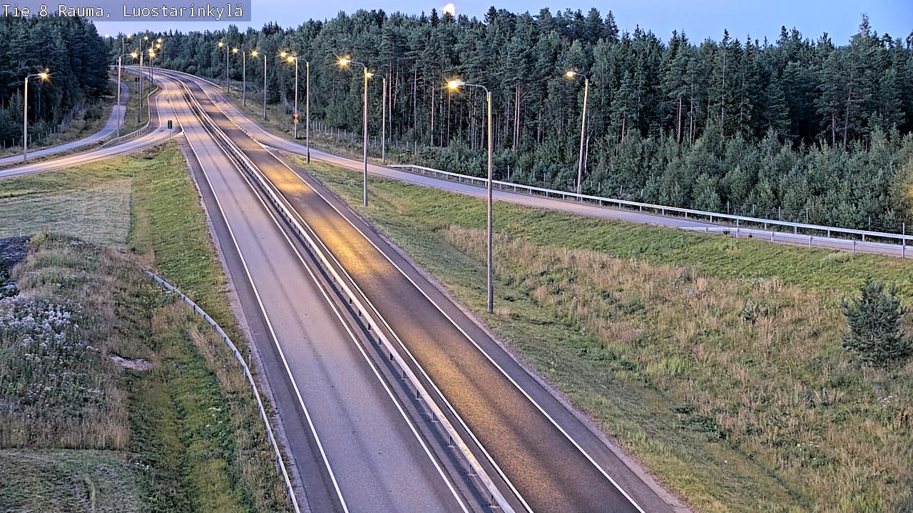 Kelikamerat Kuva Tie 8 Rauma, Luostarinkylä, Rauma, Satakunta