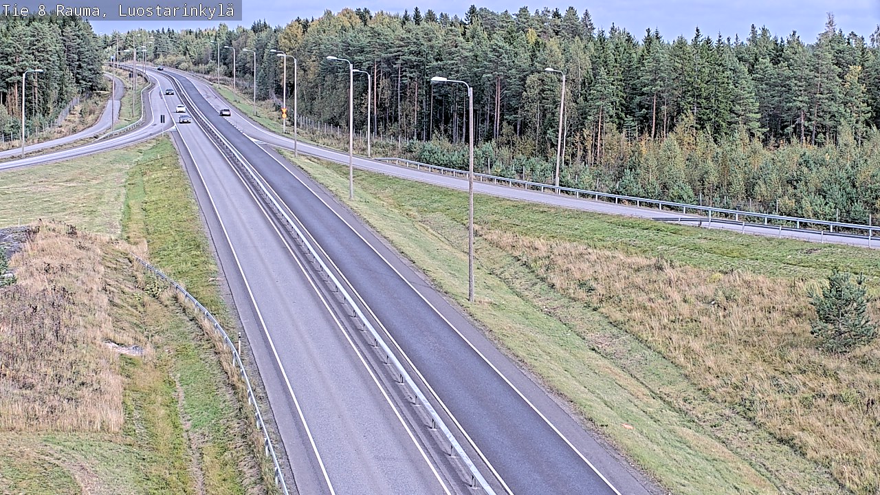 Kelikamerat Kuva Tie 8 Rauma, Luostarinkylä, Rauma, Satakunta