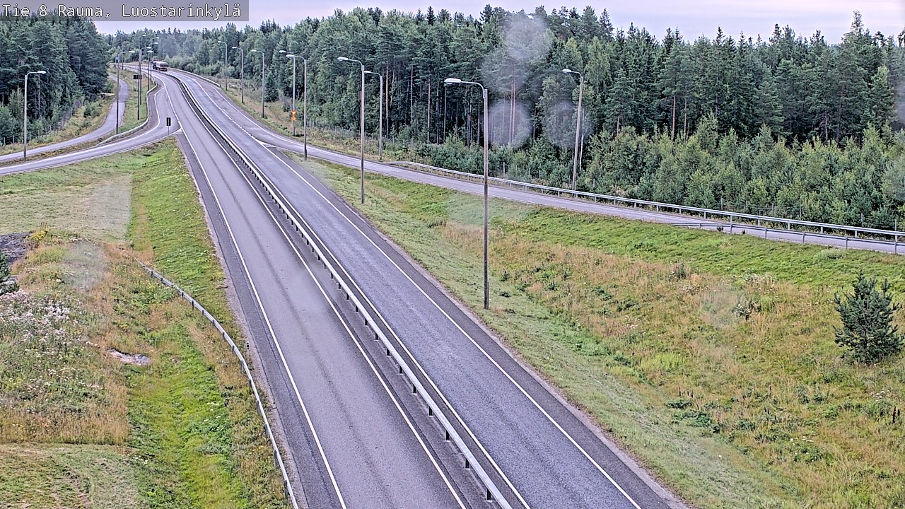 Weather Camera Image Road 8 Rauma, Luostarinkylä, Rauma, Satakunta