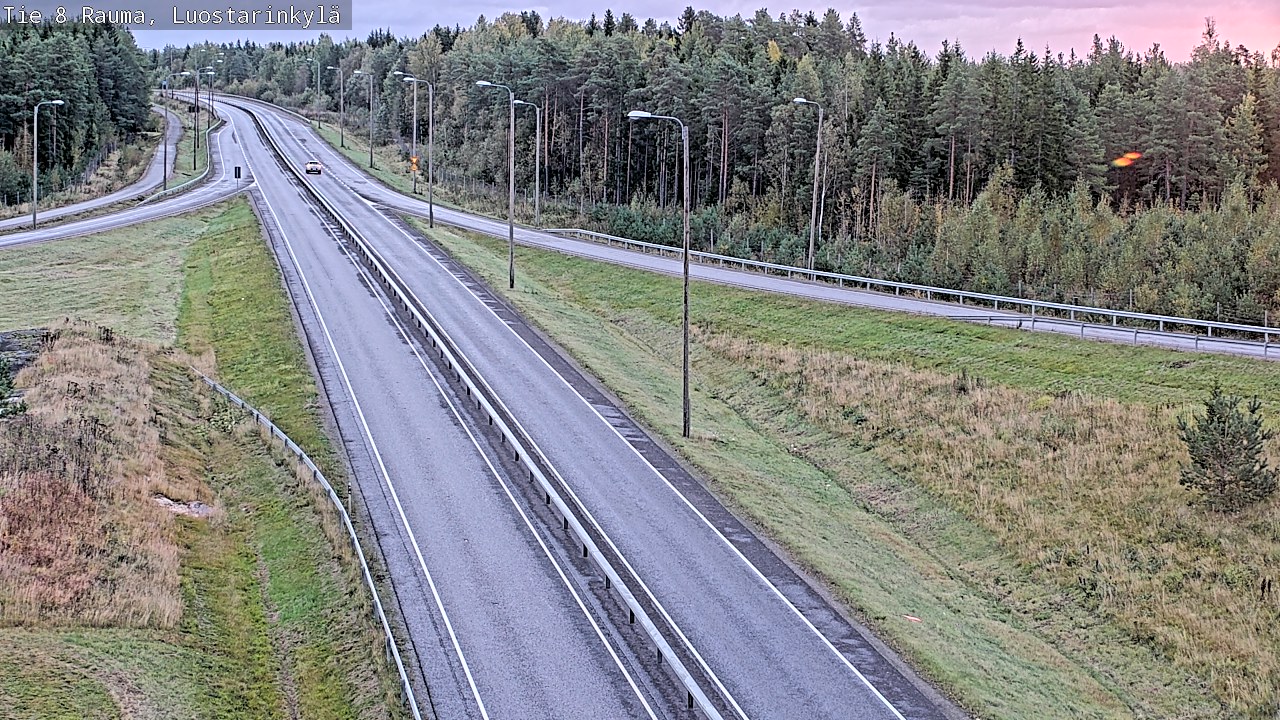Kelikamerat Kuva Tie 8 Rauma, Luostarinkylä, Rauma, Satakunta